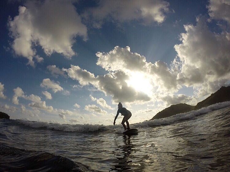Surfing di Wediombo Photo via https://www.instagram.com/p/BKuGW_NjAr_/